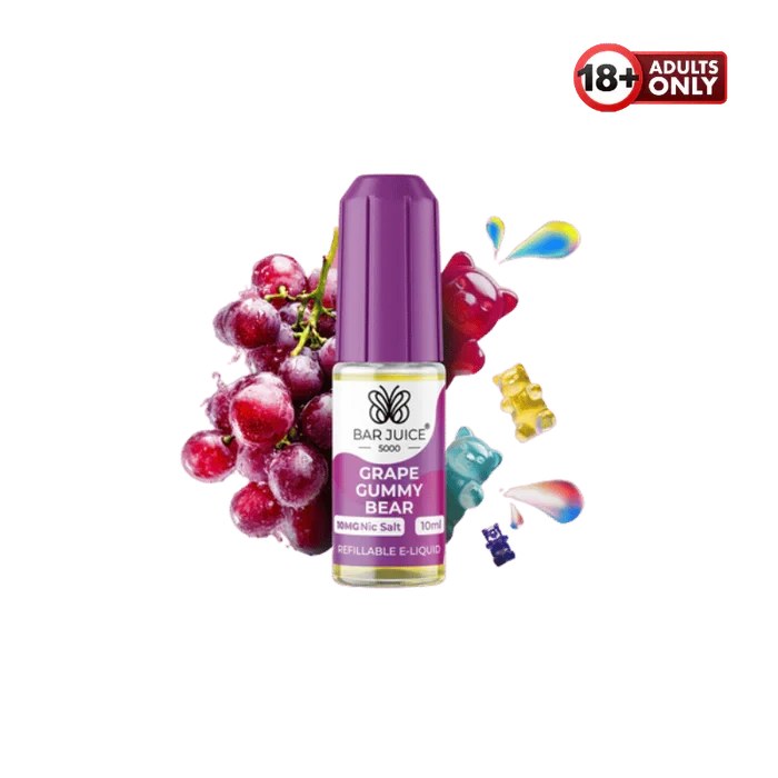 Bar Juice 5000 Liquid Grape Gummy Bear